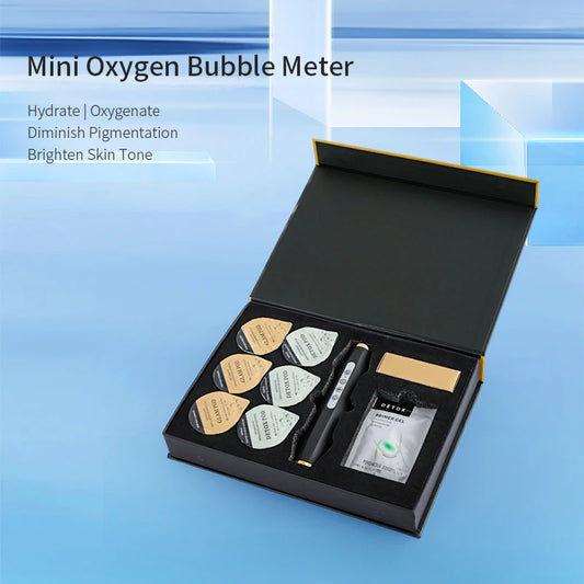 Facial CO2 Oxygen Bubble Pen Skin Care Beauty Meter Oxygen Balancing Device Home SPA Skin Care Tool