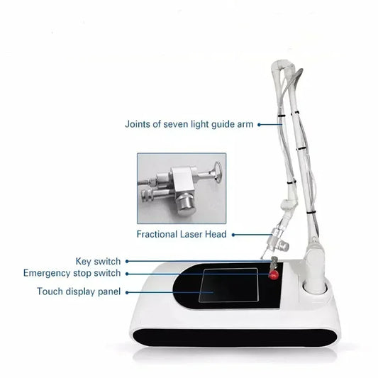 Newest Portable Fractional Co2 Laser Skin Resurfacing Acne Scar Removal Fractional Co2 Laser Machine