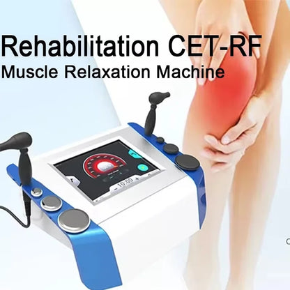 2025 TecarTherapy Diathermy Machine RF RET Indiba For Sports Rehabilitator Sport Therapist Tecar Therapy Machine For Body Pain