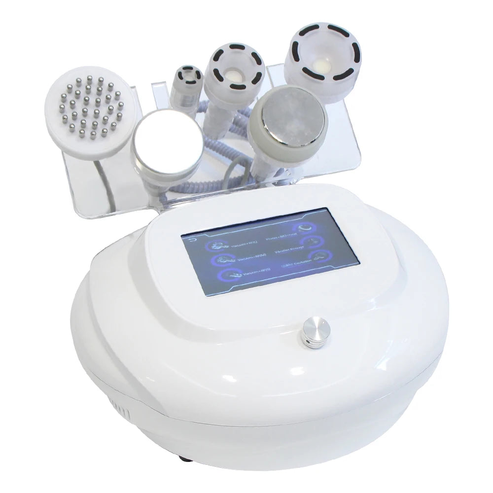 6 in 1 120K Cavitation Vacuum Massage Machine Body Shaping Weight Loss Facial Lifting Anti Cellulite Beauty Machine Skin Care