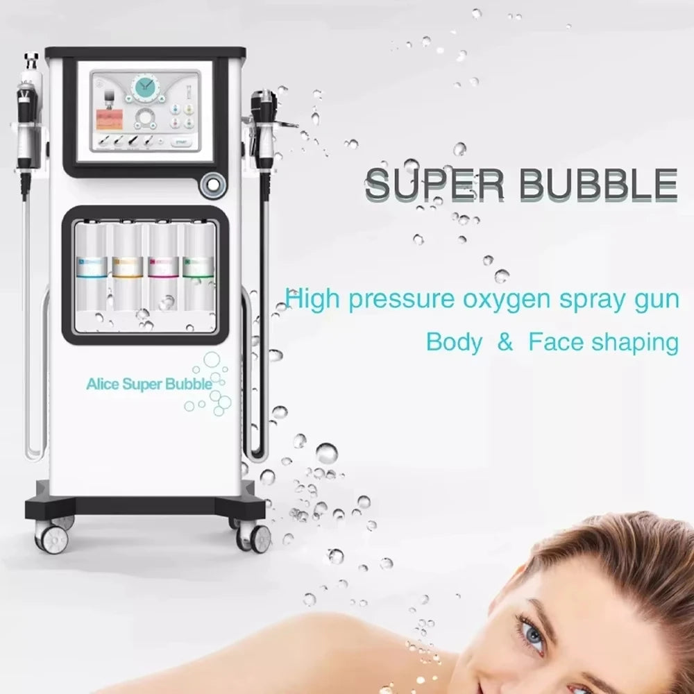 7-in-1 Facial Machine Skin Rejuvenation, Blackhead Removal Jet Aqua Face Hydro Dermabrasion