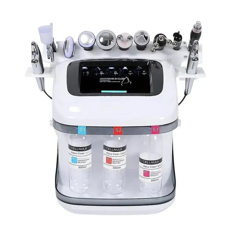 New Arrival! 10IN1 Water Oxygen Jet Peel Hydro Beauty Skin Cleansing Hyd Machine Facial Machine Water Aqua Peeling