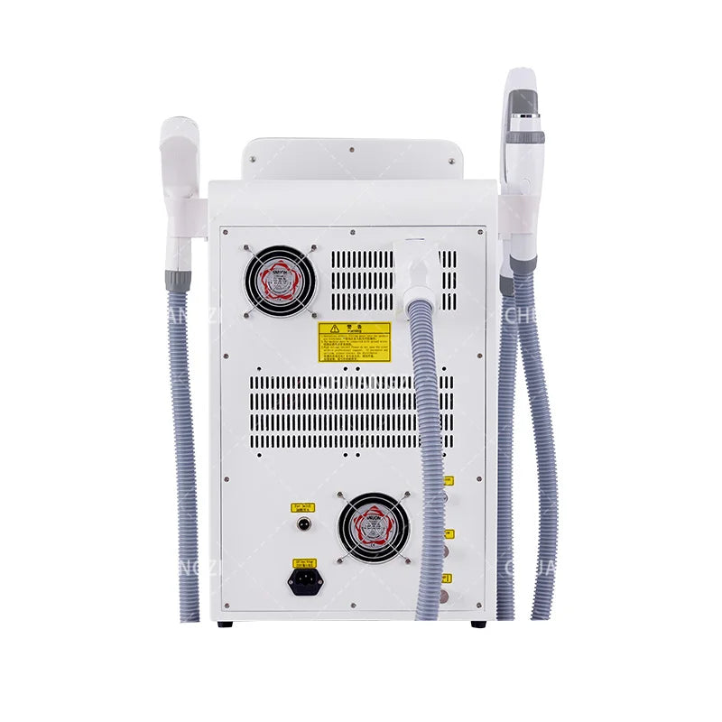 Three in One Semiconductor Laser OPT IPL Hair Removal Machine Portable ND Yag Laser Tattoo Removal Professional Beauty Laser Equ