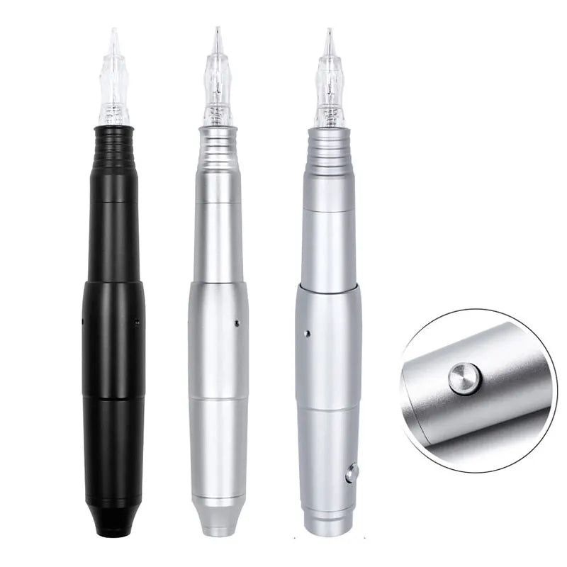 BMX Permanent Makeup Machine Kit for Eyebrows Microblading Eyeliner Lip shading Tattoo Machine Pen Gun with Cartridges