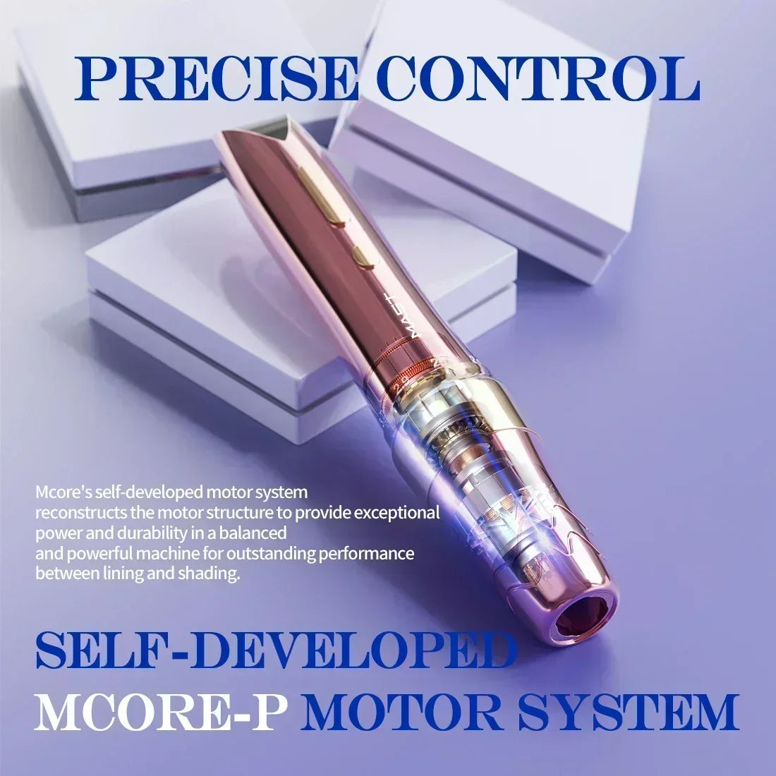 Mast P60 Permanent Makeup Machines 5 Strokes Wireless Tattoo Machine Eyebrow Lip PMU Pen Pro Artist Tattoo Supplies