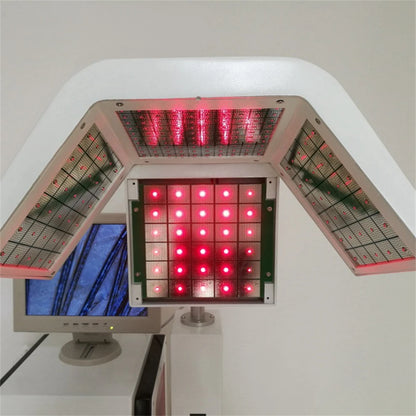 Professional Laser Hair Growth Device Anti-loss Scalp Detection Hair Restoration 650nm Diode Laser Hair Regrowth Machine