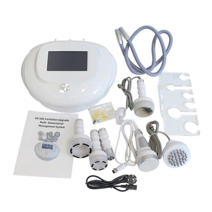 6 in 1 120K Cavitation Vacuum Massage Machine Body Shaping Weight Loss Facial Lifting Anti Cellulite Beauty Machine Skin Care