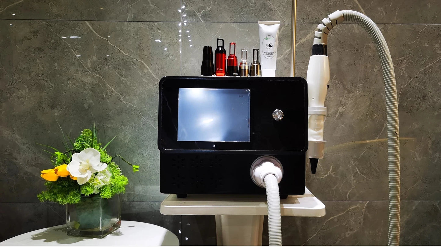 2024 2000W  Q Switch Nd Yag Laser Tattoo Removal Machine Pico Laser Remove Tattoo Picosecond Laser Tattoo Removal Machine