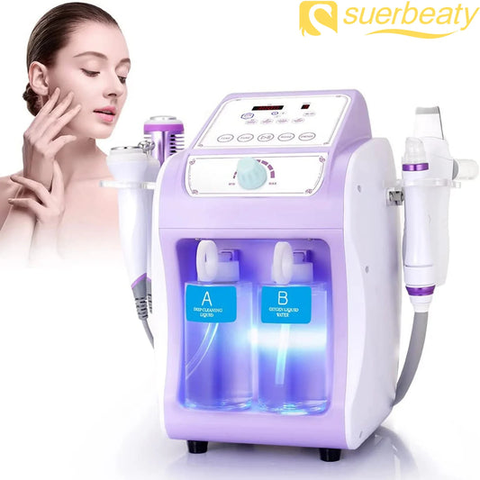 professional Hydro Water Oxygen Machine Jet Peel Oxy Spray Facial Machine Face Cleaning RF Lifting Dermabrasion Skin Care Beauty