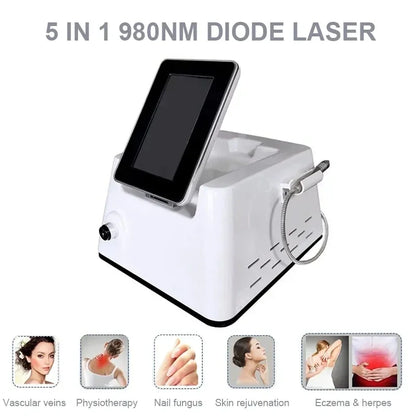 High Quality 980nm Diode Vascular Removal Laser System Spider Net Removal Machine for Face Red Blood Streak