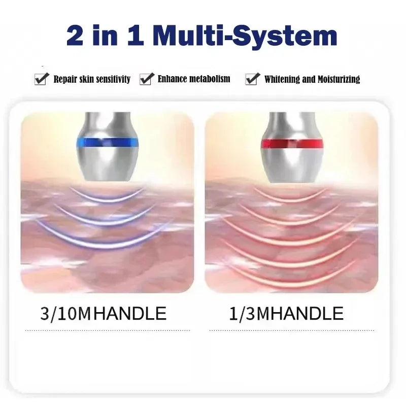 Portable LDM R/F Wrinkle Reduction Tightening Skin Machine Latest Skin Anti-aging Collagen Rejuvenation Whitening Machine