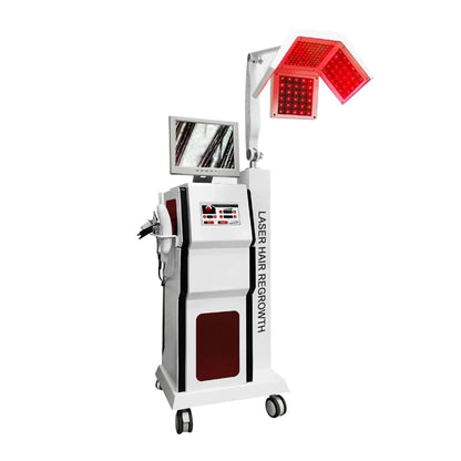Professional Laser Hair Growth Device Anti-loss Scalp Detection Hair Restoration 650nm Diode Laser Hair Regrowth Machine