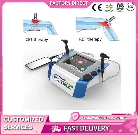 High Radio Frequency Therapy SmartTecar 448Khz Diatermia Machine Shaping Pro Tecar Therapy Diathermy Physiotherapy Loss Weight