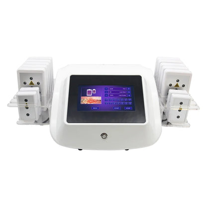 Professional Lipo Laser Red Light Physiotherapy System Shape Loss Fat  Lifting 635-650NM wavelength Abdomen Waist Legs FatBurner