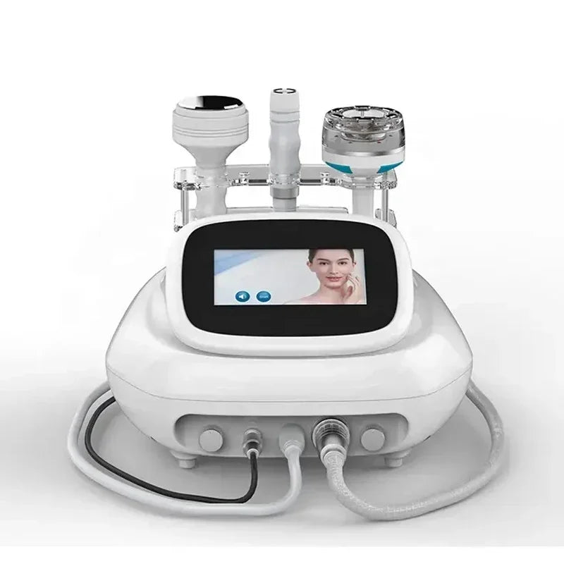 4 Max Cellulite Removal 3D Cavitation System 3 In 1 Skin Firm Vacuum Machine Facial Massager Body Shaping Male Massage Equipment