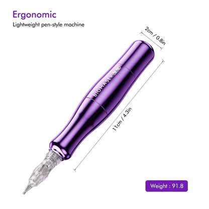 BIOMASER P90 Pro Wireless Rotary Rechargeable PMU Tattoo Machine Permanent Makeup Microblading Eyebrow Lip Eyeliner Tattoo Gun