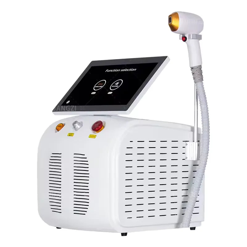 808nm Diode Laser Hair Removal Device 3500W Skin Rejuvenation Ice Alexandrit Permanent Cooling Head Painless Epilator Machine