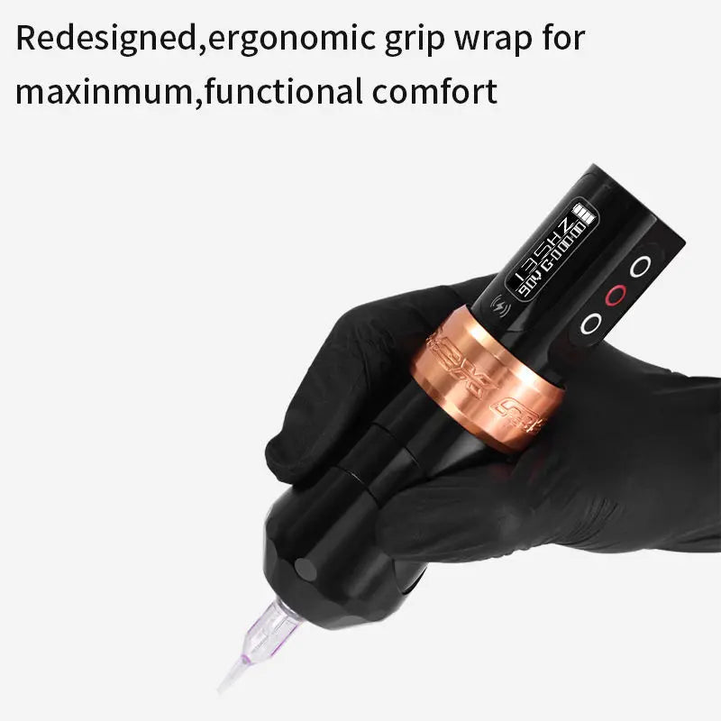 Wireless Tattoo Machines Professional Permanent Makeup Rotary Tattoo Pen LCD Display  Coreless Motor Tattoo Machine