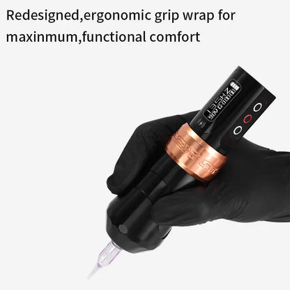 Wireless Tattoo Machines Professional Permanent Makeup Rotary Tattoo Pen LCD Display  Coreless Motor Tattoo Machine