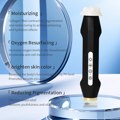 Facial CO2 Oxygen Bubble Pen Skin Care Beauty Meter Oxygen Balancing Device Home SPA Skin Care Tool