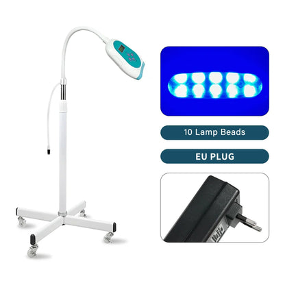 50W teeth whitening instrument touch screen 10 lamp beads floor four rounds smoke stained teeth bared white dental equipment