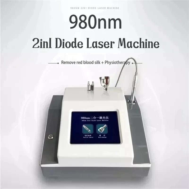 980nm Diode Laser Machine for Skin Fungal Infection Image Vascular Vein Removal Nail Fungus Removal Device