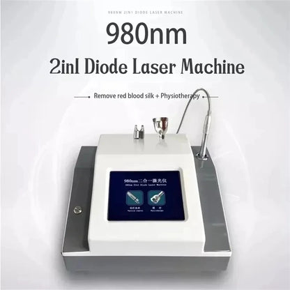 980nm Diode Laser Machine for Skin Fungal Infection Image Vascular Vein Removal Nail Fungus Removal Device