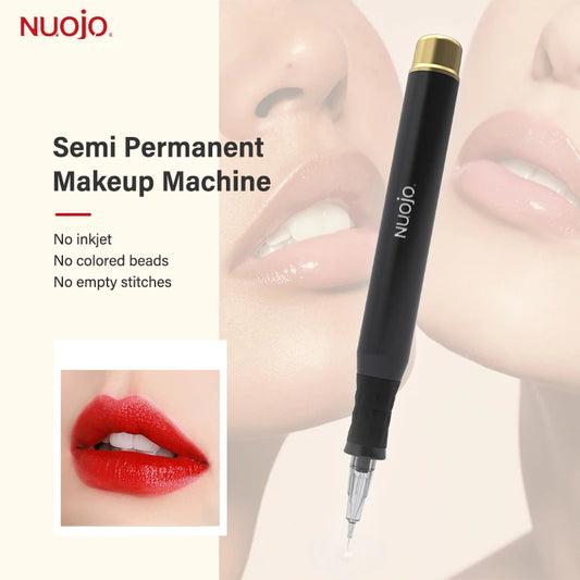 NUOJO 15000RPM Professional Tattoo Machine Permanent Makeup Machine Rechargeable Pmu Machine For Eyebrows Lips Body Tattoo Pen