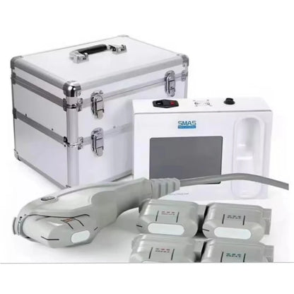 The latest version of the face lift and skin tightening device comes with 5 SMAS 10000 bullets