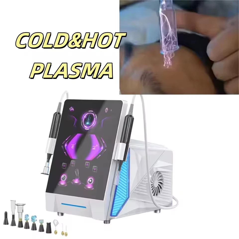 10 in 1 Cool Plasma Beauty Device Ozone Plasma Skin Rejuvenation Wrinkle Removal Anti-aging Machine