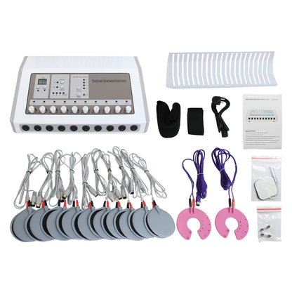 Slimming Machine Microcurrent Russian Waves Ems Muscle Atimulator Electrostimulation Current Device Weight Loss Body Massage