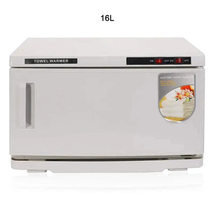 UV Sterilizer Large Capacity Towel Warmer Hot Towel Cabinet Facial Spa Massage Salon Hotel Gym Barber Sterilizer 16L 2 in 1