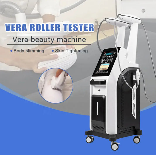Vertical Anti Cellulite Skin Lifting Eyes Face Care Roller Body Shape Slimming Machine Vacuum Roller Lymphatic Drainage Massage