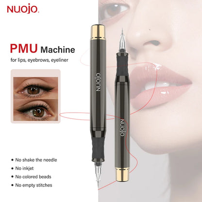 NUOJO 15000RPM Professional Tattoo Machine Permanent Makeup Machine Rechargeable Pmu Machine For Eyebrows Lips Body Tattoo Pen