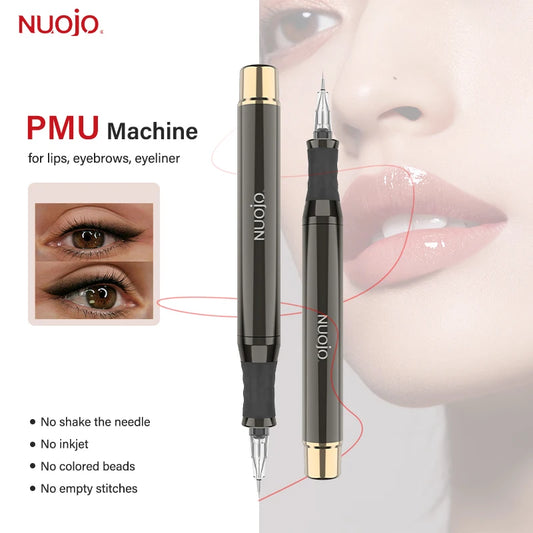NUOJO 15000RPM Professional Tattoo Machine Permanent Makeup Machine Rechargeable Pmu Machine For Eyebrows Lips Body Tattoo Pen