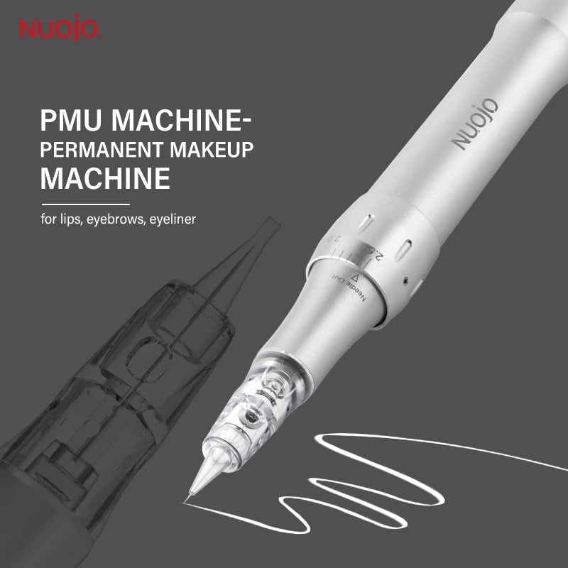 NUOJO Permanent Makeup Pmu Machine Digital Touch Screen Mts Tattoo Microblading Machine For Lip Eyebrows Eyeliner Body hairline