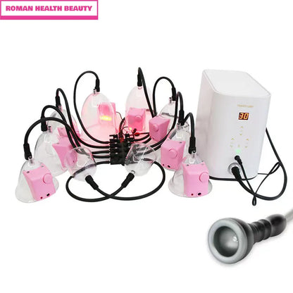 2025 House Use Multifunctional Vacuum Cupping Scraping Breast Enlargement Butt Enhancement Heating Therapy Massager Pumps Device