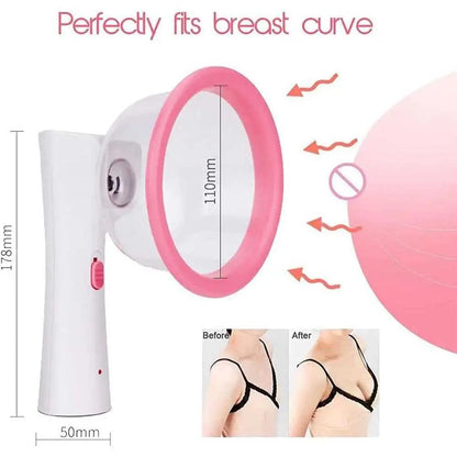 Electric Breast Massager, Chest Beauty Enlargement Machine Multifunctional Breast Care Equipment, Promote Breast Growth Sutible