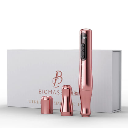 BIOMASER P90 Pro Wireless Rotary Rechargeable PMU Tattoo Machine Permanent Makeup Microblading Eyebrow Lip Eyeliner Tattoo Gun