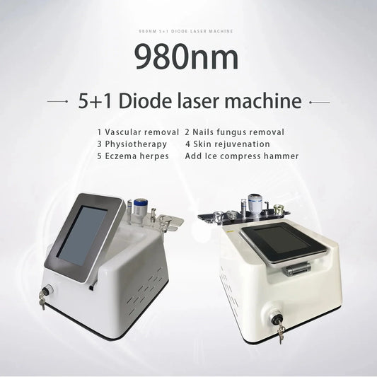 High Quality 980nm Diode Vascular Removal Laser System Spider Net Removal Machine for Face Red Blood Streak