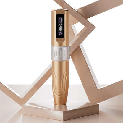 POPU MINI DIVA Permanent Makeup Wireless Battery Tattoo Pen Machine for PMU & SMP OLED Digital Display Power Pack