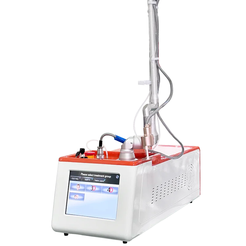 60W Fractional CO2 Laser Skin Resurfacing Machine Acne Scar Removal Treatment Vaginal Tightening Equipment Portable Salon Use
