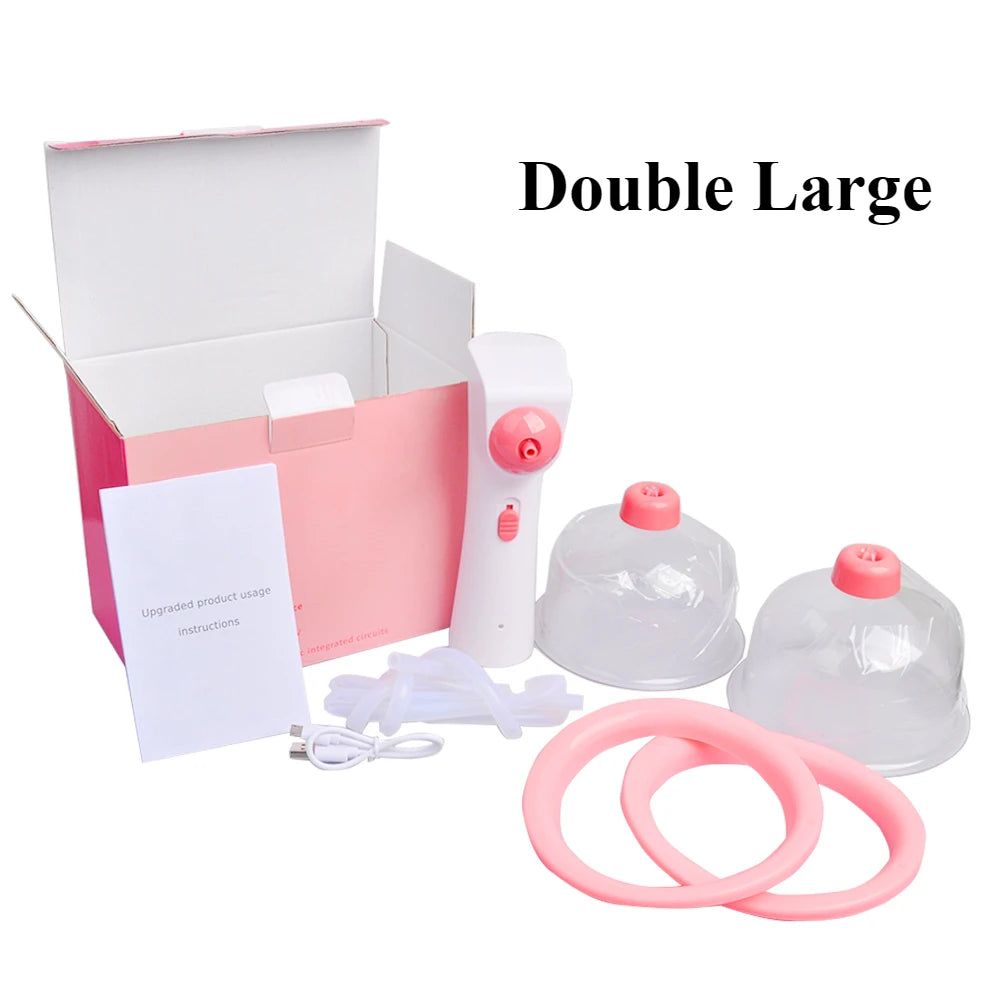 Electric Breast Massager, Chest Beauty Enlargement Machine Multifunctional Breast Care Equipment, Promote Breast Growth Sutible