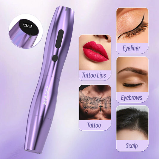 New Design Mast P20 SMP Rotary Tattoo Machine 2.5mm Stroke Tattoo Wireless Machine For Permanent Makeup Machines Pen