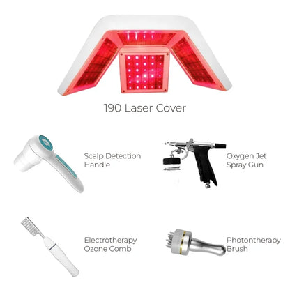 Fivehe Family/Salon Use 650nm Beauty Instrument Laser Hair Growth Machine Scalp Care Device