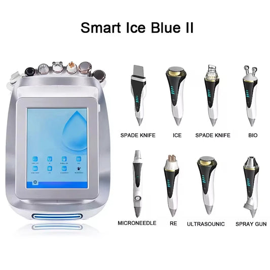 Multifunctional Facial Massager Black Gold Skin Rejuvenation Machine with Microcurrent Technology