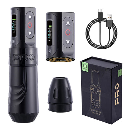 Wireless Tattoo Machines Professional Permanent Makeup Rotary Tattoo Pen LCD Display  Coreless Motor Tattoo Machine