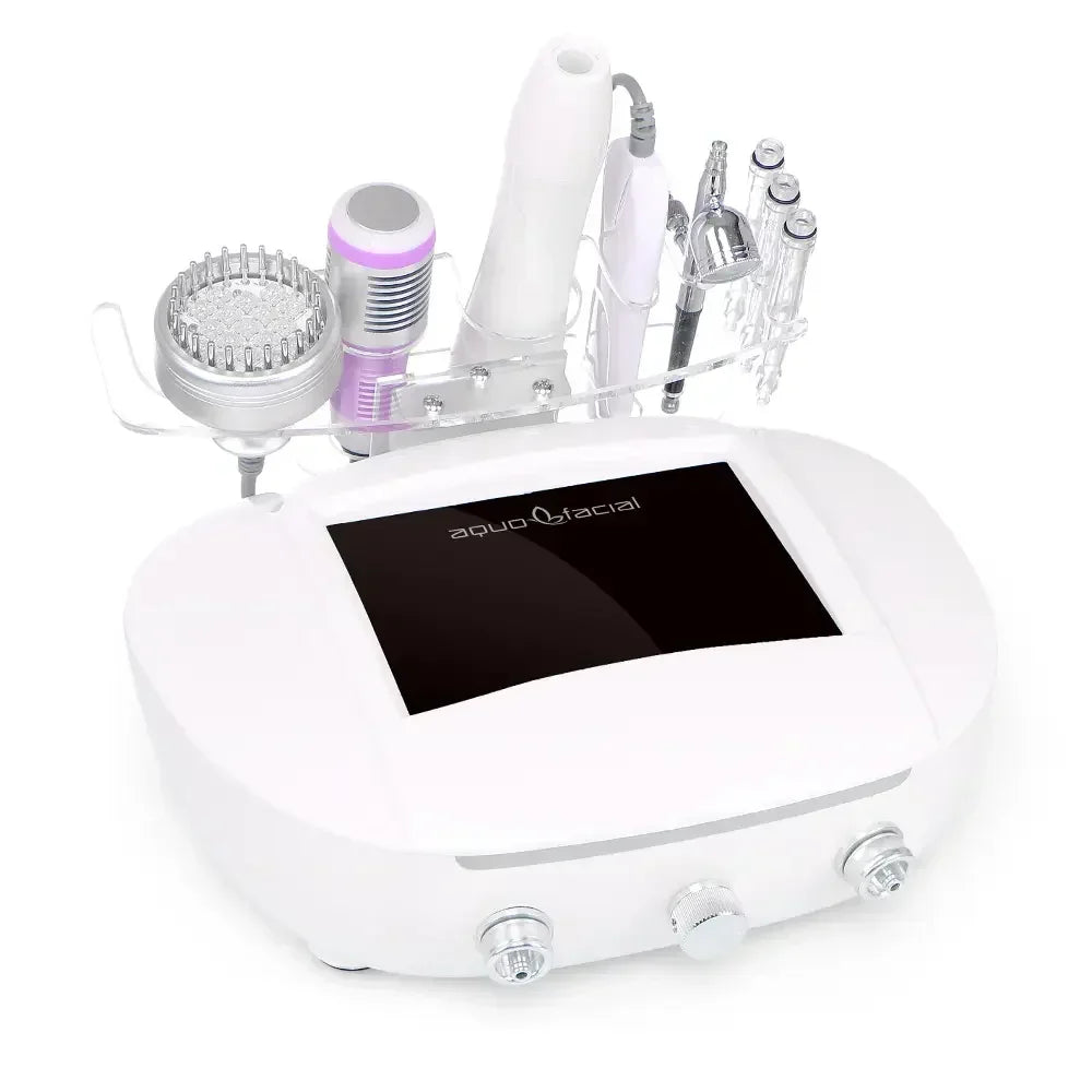 5-in-1 Ultrasonic Scrubber Photon Microdermabrasion Wrinkle Remover Skin Smoother Face Beauty Spray for Smooth Glowing Skin