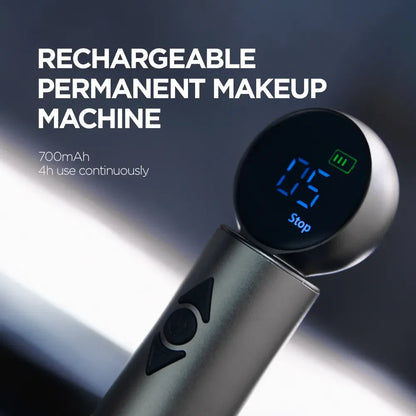 Wireless Portable Eyebrows 2.0mm Stroke Permanent Makeup Machine Microblading Machine 700mAh Rechargeable Battery Tattoo Machine